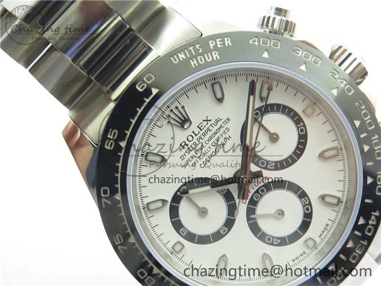 Daytona 116500 VRF 1:1 Best Edition White Dial on SS Bracelet A7750
