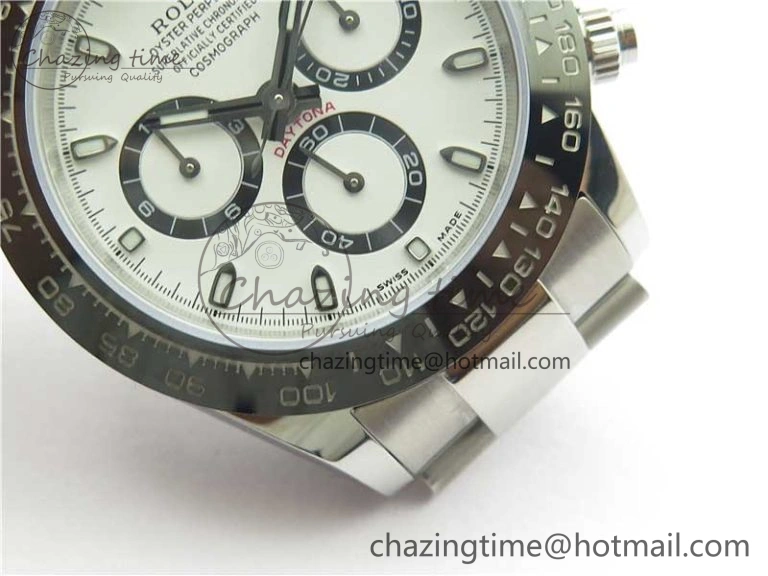 Daytona 116500 VRF 1:1 Best Edition White Dial on SS Bracelet A7750