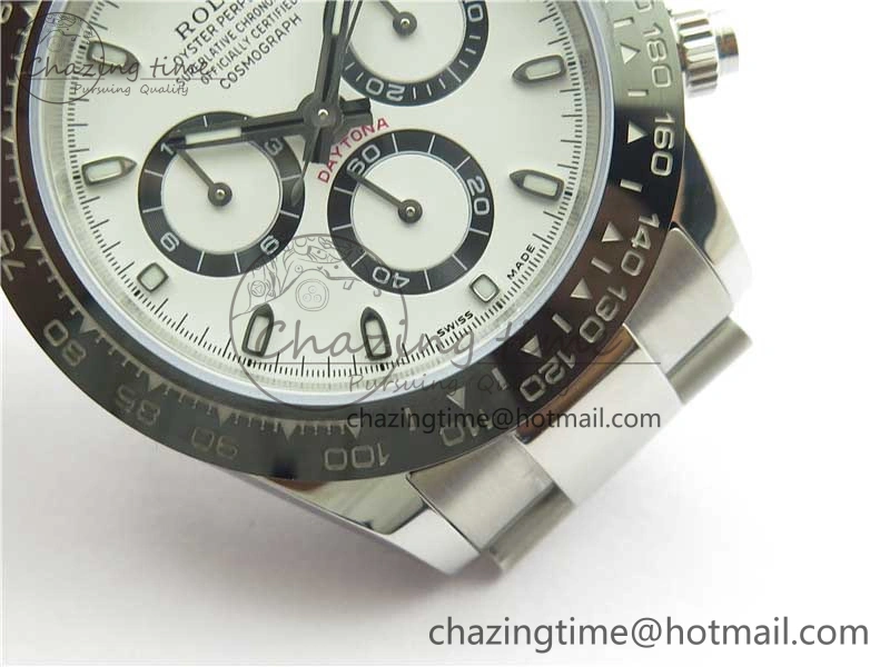 Daytona 116500 VRF 1:1 Best Edition White Dial on SS Bracelet A7750