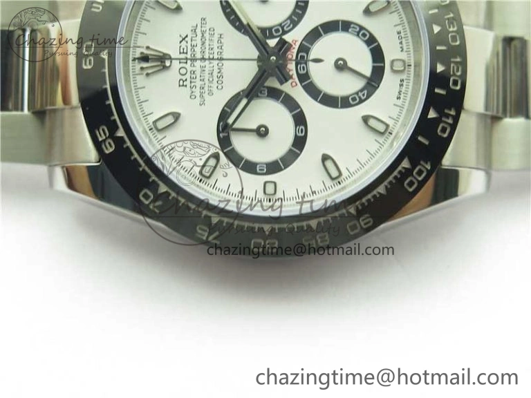 Daytona 116500 VRF 1:1 Best Edition White Dial on SS Bracelet A7750