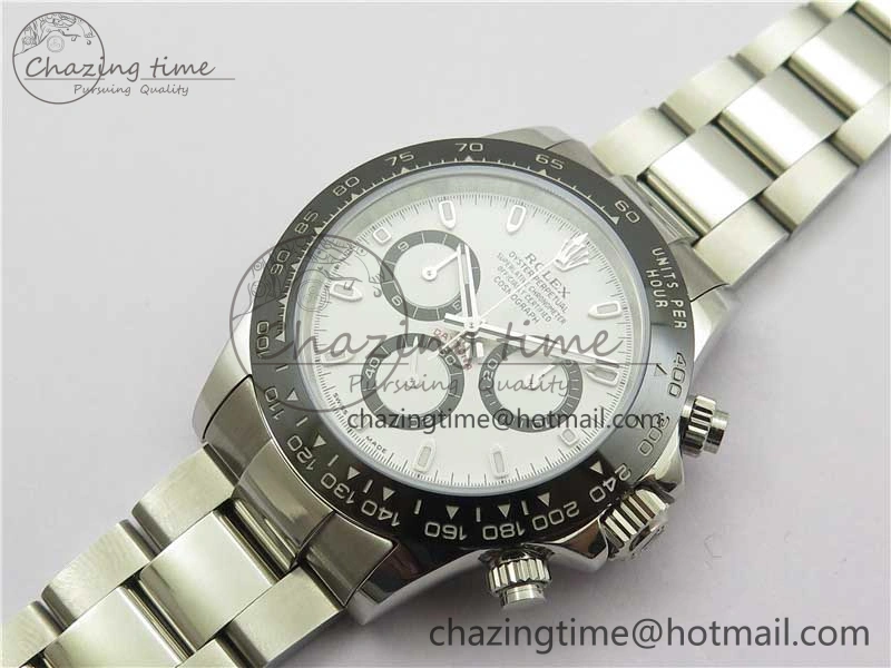 Daytona 116500 VRF 1:1 Best Edition White Dial on SS Bracelet A7750