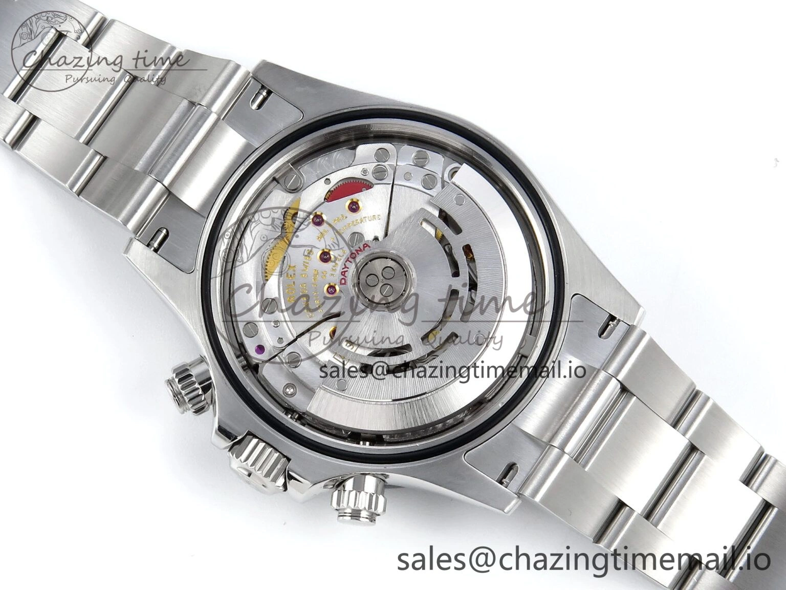 Daytona 116500 VSF 1:1 Best Edition White Dial Steel 904L on SS Bracelet DD4130