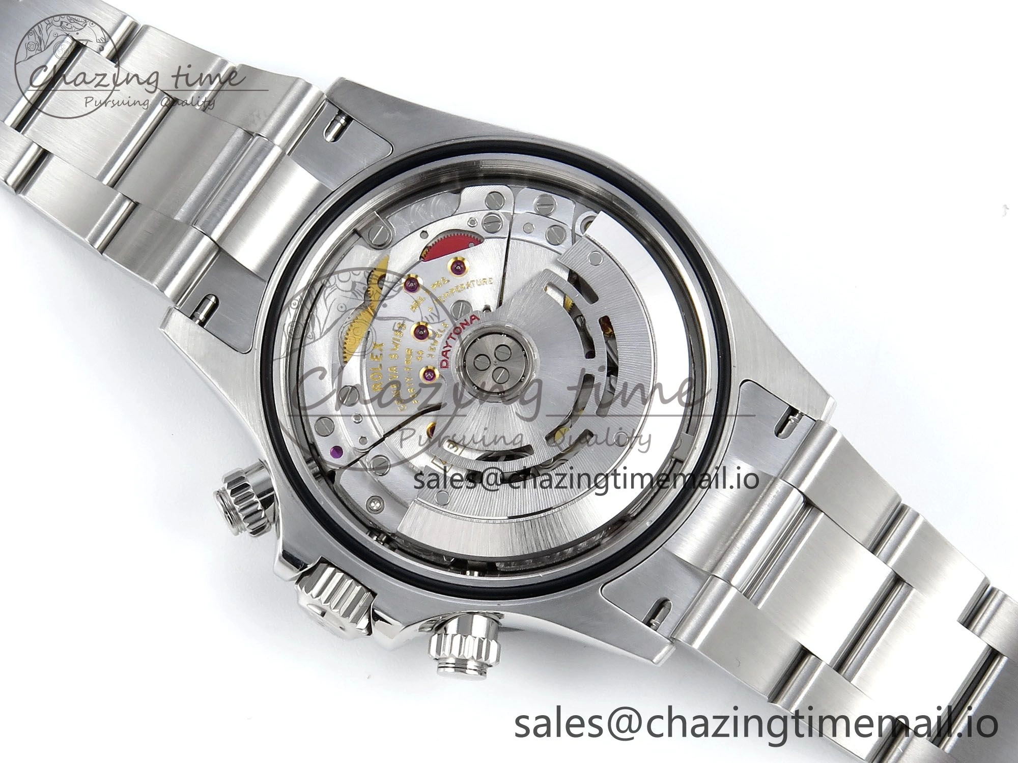 Daytona 116500 VSF 1:1 Best Edition White Dial Steel 904L on SS Bracelet DD4130