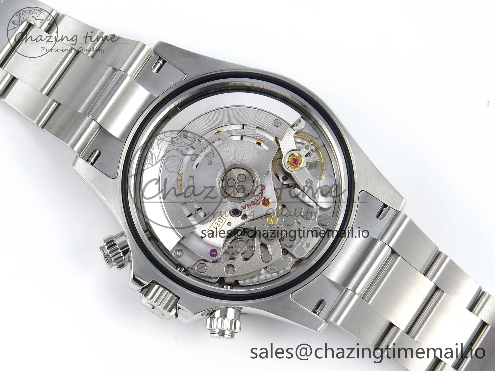Daytona 116500 VSF 1:1 Best Edition White Dial Steel 904L on SS Bracelet DD4130