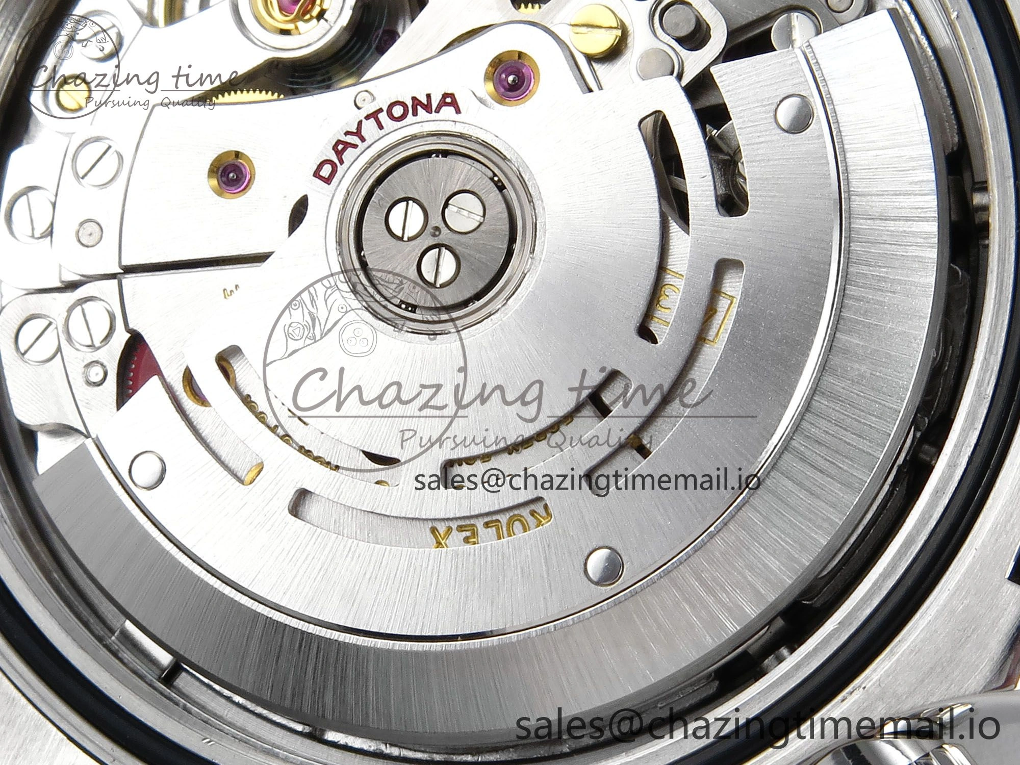 Daytona 116500 VSF 1:1 Best Edition White Dial Steel 904L on SS Bracelet DD4130