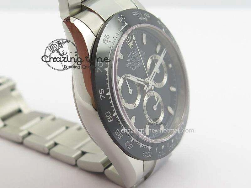 Daytona 116500LN BP Maker Best Edition Black Dial On SS Bracelet A7750 V2