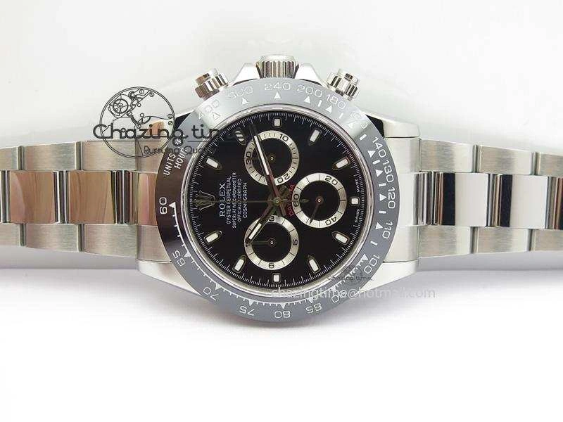 Daytona 116500LN BP Maker Best Edition Black Dial On SS Bracelet A7750 V2