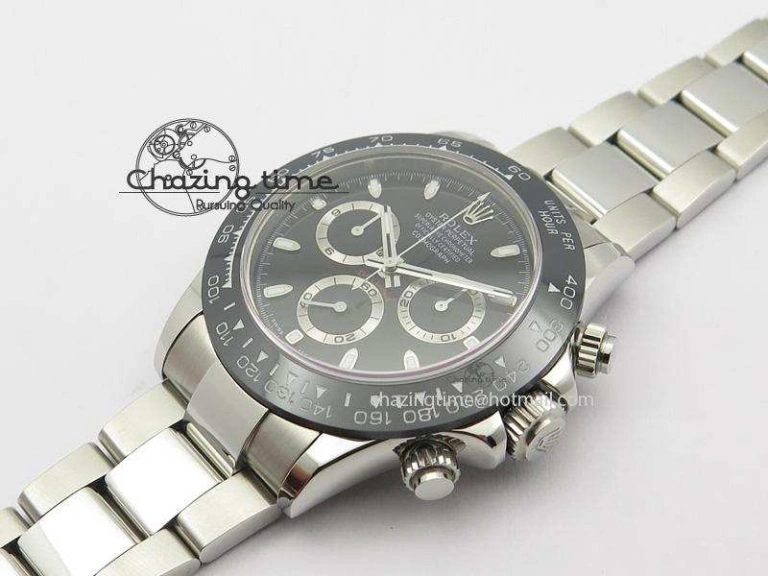 Daytona 116500LN BP Maker Best Edition Black Dial On SS Bracelet A7750 V2