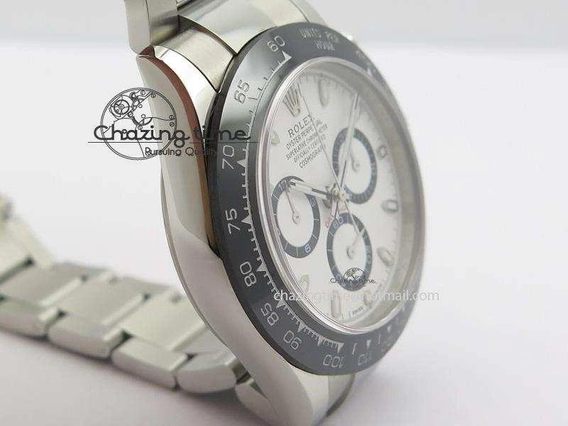 Daytona 116500LN BP Maker Best Edition White Dial On SS Bracelet A7750 V2