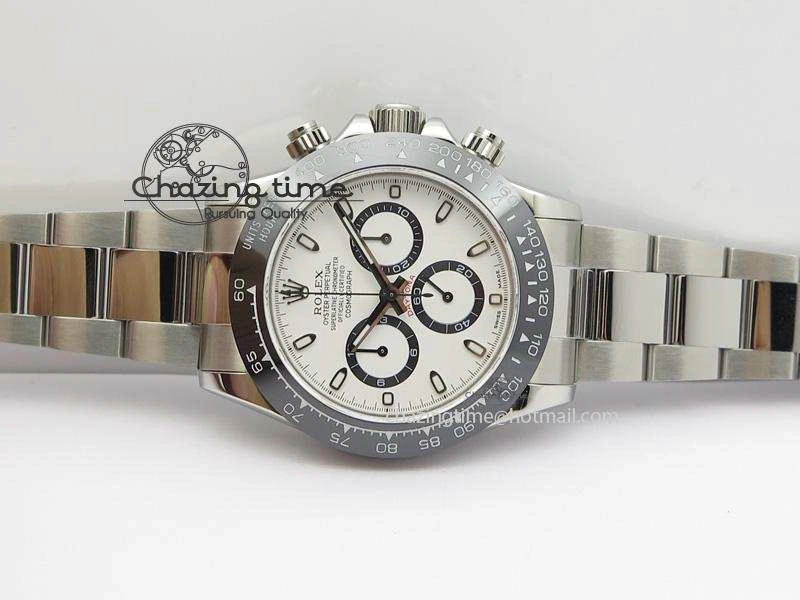 Daytona 116500LN BP Maker Best Edition White Dial On SS Bracelet A7750 V2