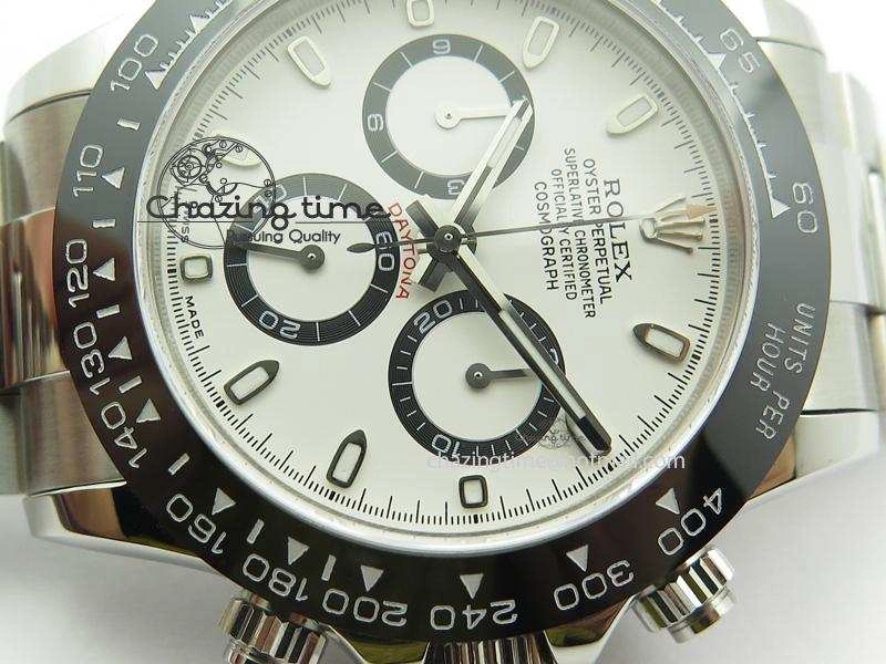 Daytona 116500LN BP Maker Best Edition White Dial On SS Bracelet A7750 V2