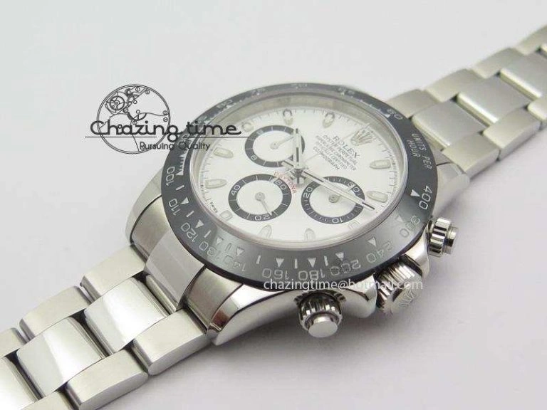 Daytona 116500LN BP Maker Best Edition White Dial On SS Bracelet A7750 V2