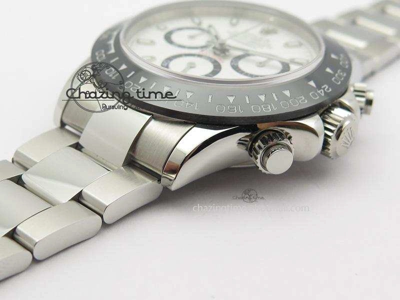 Daytona 116500LN BP Maker Best Edition White Dial On SS Bracelet A7750 V2