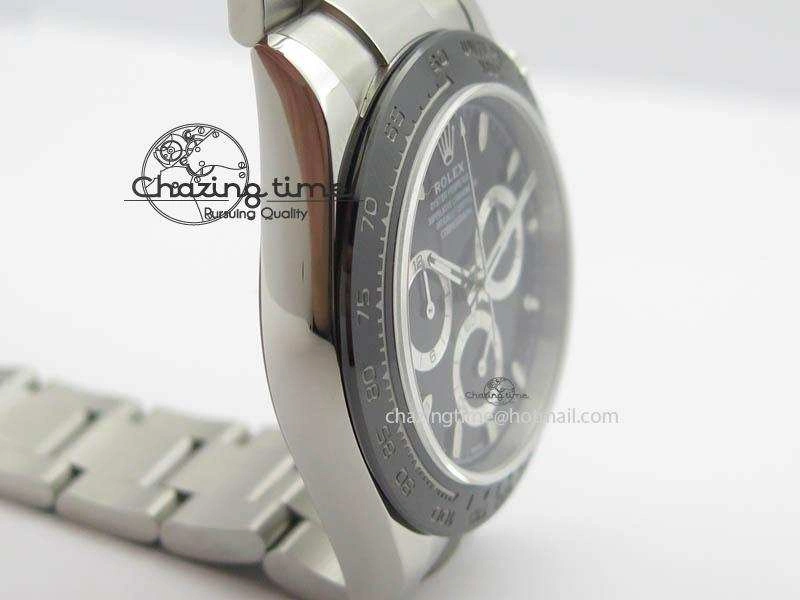 Daytona 116500LN JF 1:1 Best Edition Black Dial On SS Bracelet A4130 (Same Thickness As Genuine) V2