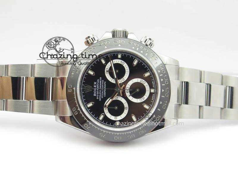 Daytona 116500LN JF 1:1 Best Edition Black Dial On SS Bracelet A4130 (Same Thickness As Genuine) V2