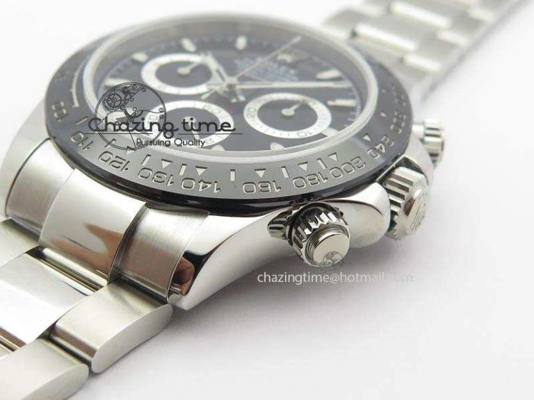 Daytona 116500LN JF 1:1 Best Edition Black Dial On SS Bracelet A4130 (Same Thickness As Genuine) V2