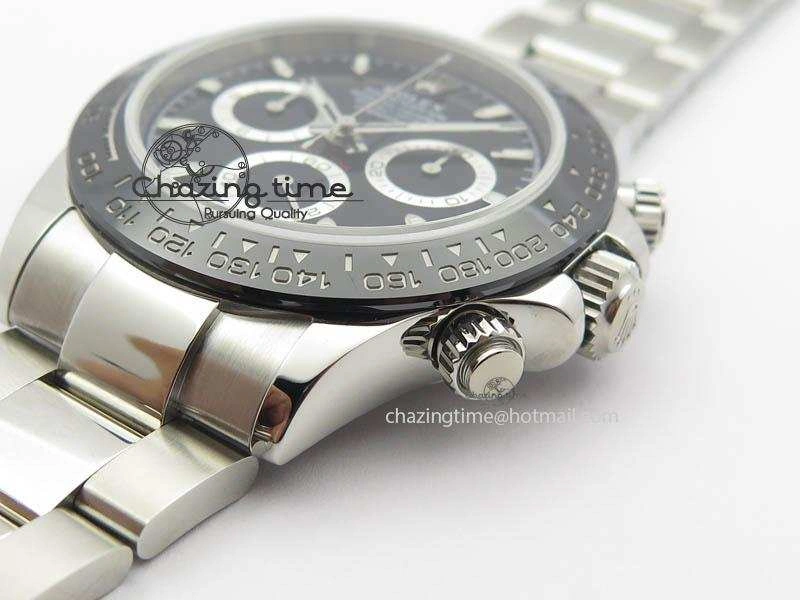 Daytona 116500LN JF 1:1 Best Edition Black Dial On SS Bracelet A4130 (Same Thickness As Genuine) V2