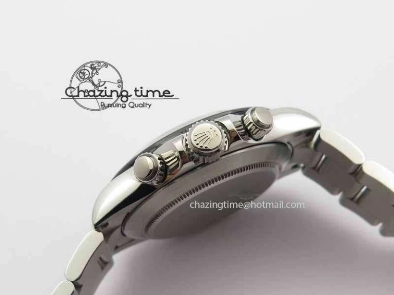 Daytona 116500LN JF 1:1 Best Edition White Dial On SS Bracelet A4130 (Same Thickness As Genuine)
