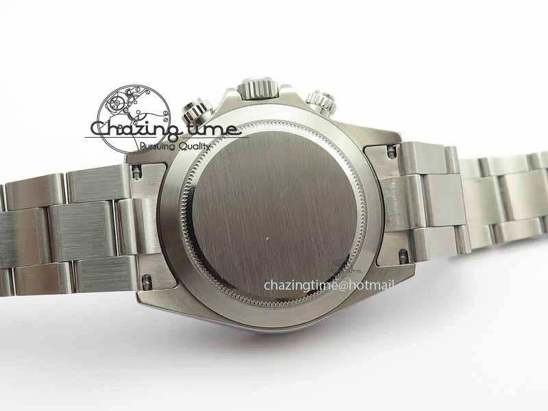 Daytona 116500LN JF 1:1 Best Edition White Dial On SS Bracelet A4130 (Same Thickness As Genuine)