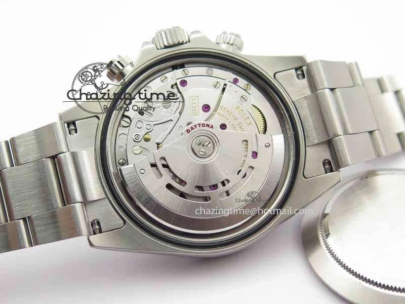 Daytona 116500LN JF 1:1 Best Edition White Dial On SS Bracelet A4130 (Same Thickness As Genuine)
