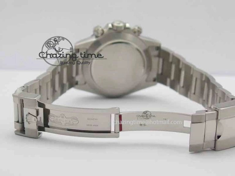Daytona 116500LN JF 1:1 Best Edition White Dial On SS Bracelet A4130 (Same Thickness As Genuine)