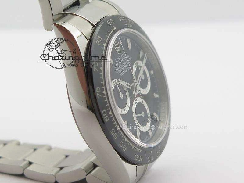 Daytona 116500LN JF Best Edition Black Dial On SS Bracelet A23J (Same Thickness As Genuine)