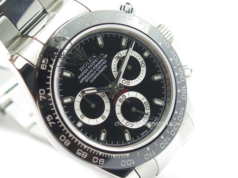 Daytona 116500LN JF Best Edition Black Dial On SS Bracelet A23J (Same Thickness As Genuine)