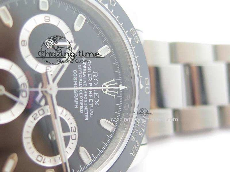 Daytona 116500LN JF Best Edition Black Dial On SS Bracelet A23J (Same Thickness As Genuine)