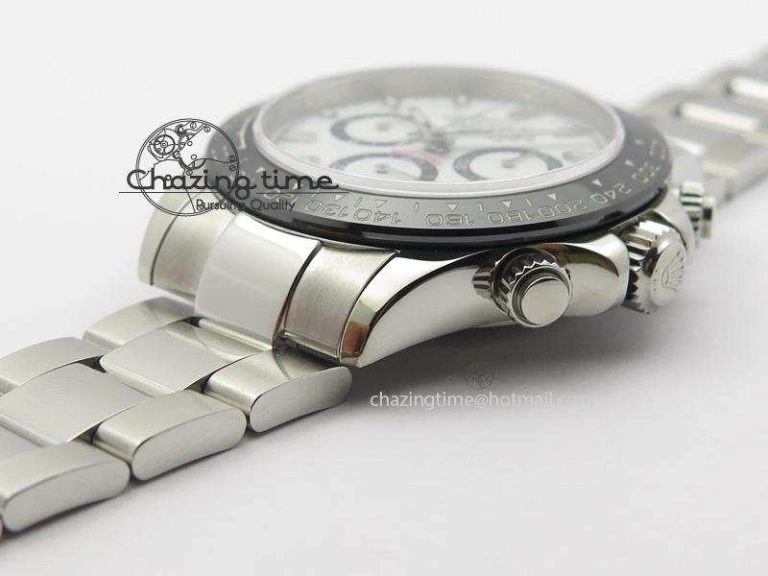 Daytona 116500LN JF Best Edition White Dial On SS Bracelet A23J (Same Thickness As Genuine)