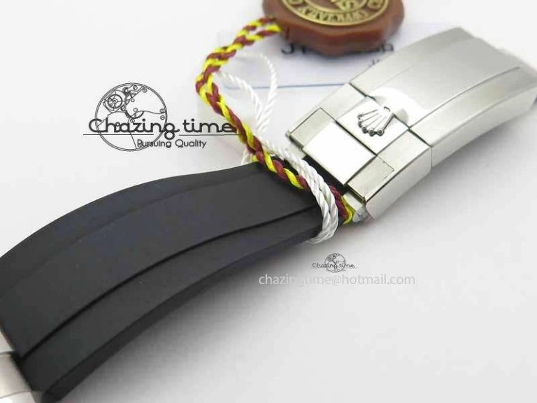 Daytona 116500LN JH Best Edition Black Dial On Rubber Strap A4130 (Free XS rubber strap)