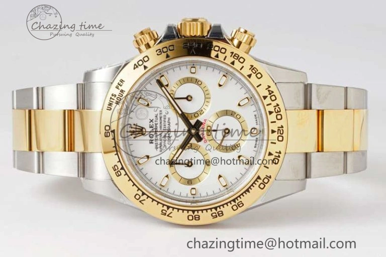 Daytona 116503 BTF 1:1 Best Edition 904L SS Case and Bracelet White Dial SA4130
