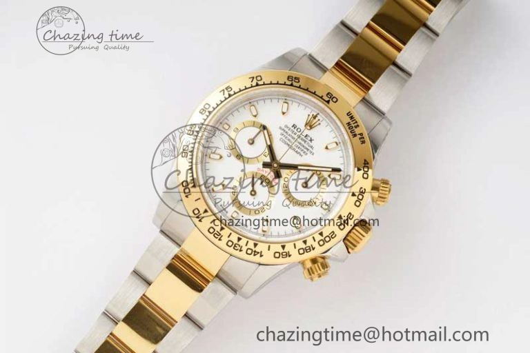 Daytona 116503 BTF 1:1 Best Edition 904L SS Case and Bracelet White Dial SA4130
