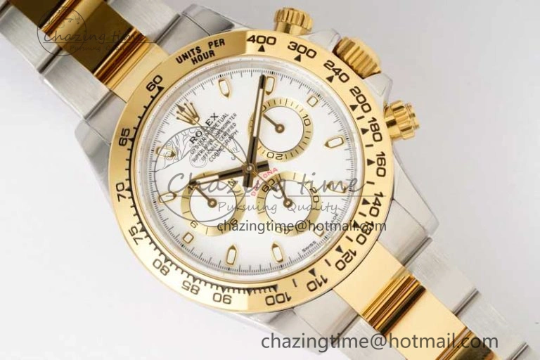 Daytona 116503 BTF 1:1 Best Edition 904L SS Case and Bracelet White Dial SA4130