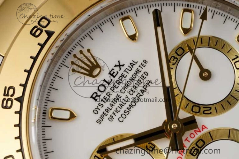 Daytona 116503 BTF 1:1 Best Edition 904L SS Case and Bracelet White Dial SA4130