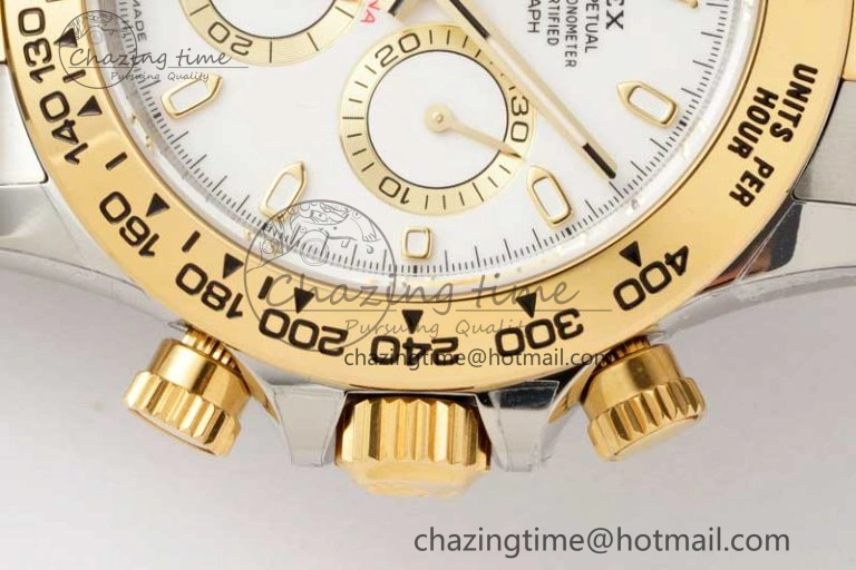 Daytona 116503 BTF 1:1 Best Edition 904L SS Case and Bracelet White Dial SA4130