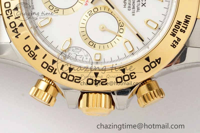 Daytona 116503 BTF 1:1 Best Edition 904L SS Case and Bracelet White Dial SA4130