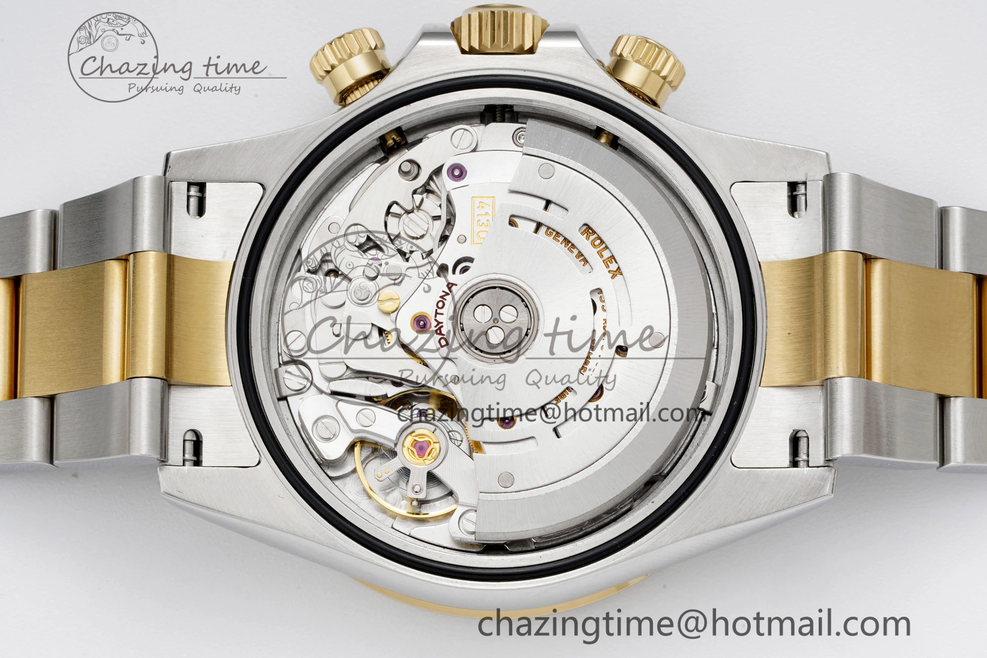 Daytona 116503 Clean 1:1 Best Edition Black Dial on SS YG Bracelet SA4130 V2