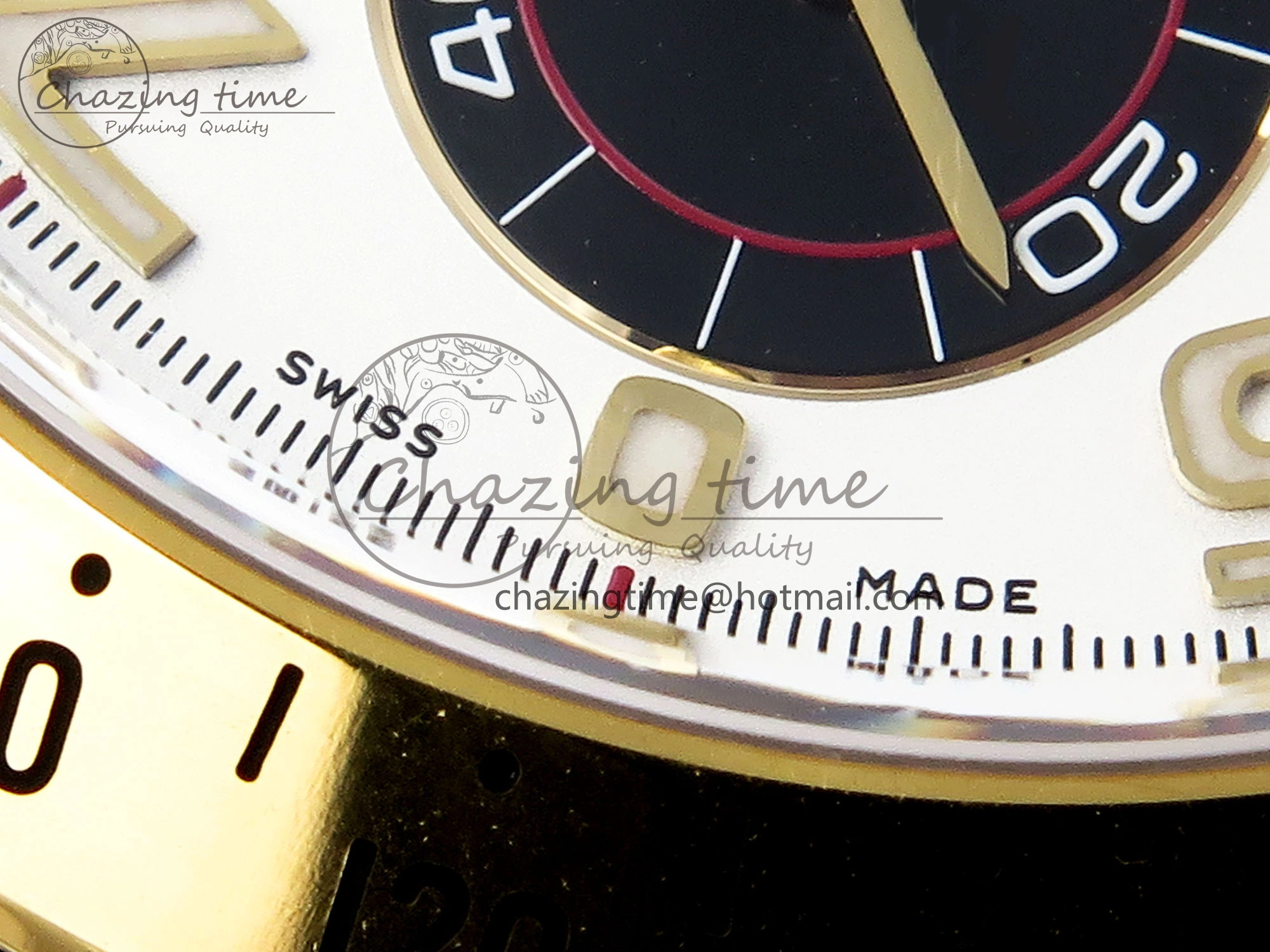 Daytona 116503 Clean 1:1 Best Edition White Dial Arabic Markers on SS YG Bracelet SA4130 V2