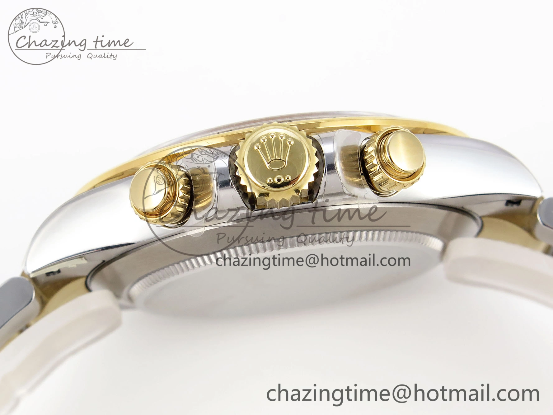 Daytona 116503 Clean 1:1 Best Edition White Dial Arabic Markers on SS YG Bracelet SA4130 V2