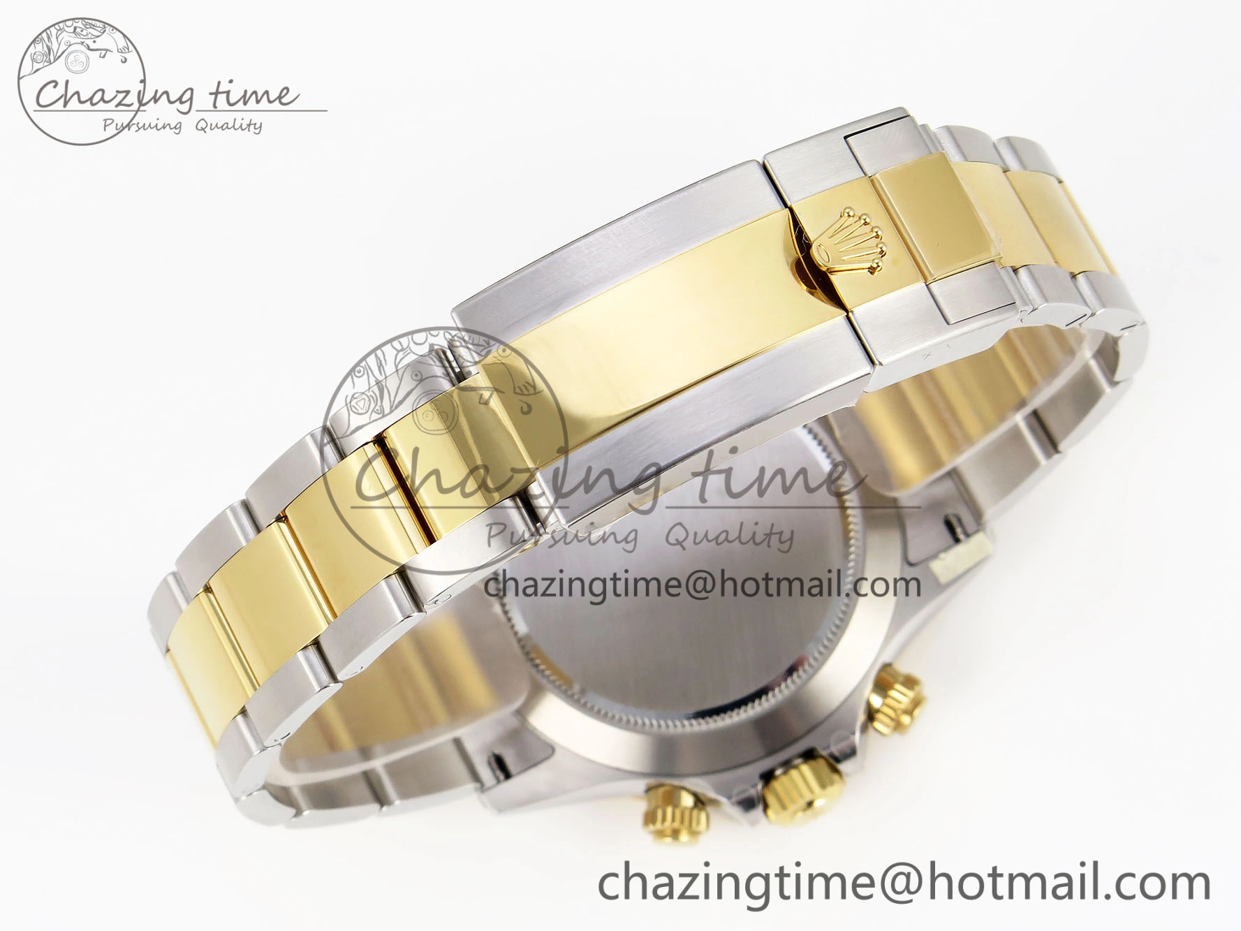 Daytona 116503 Clean 1:1 Best Edition White Dial Arabic Markers on SS YG Bracelet SA4130 V2