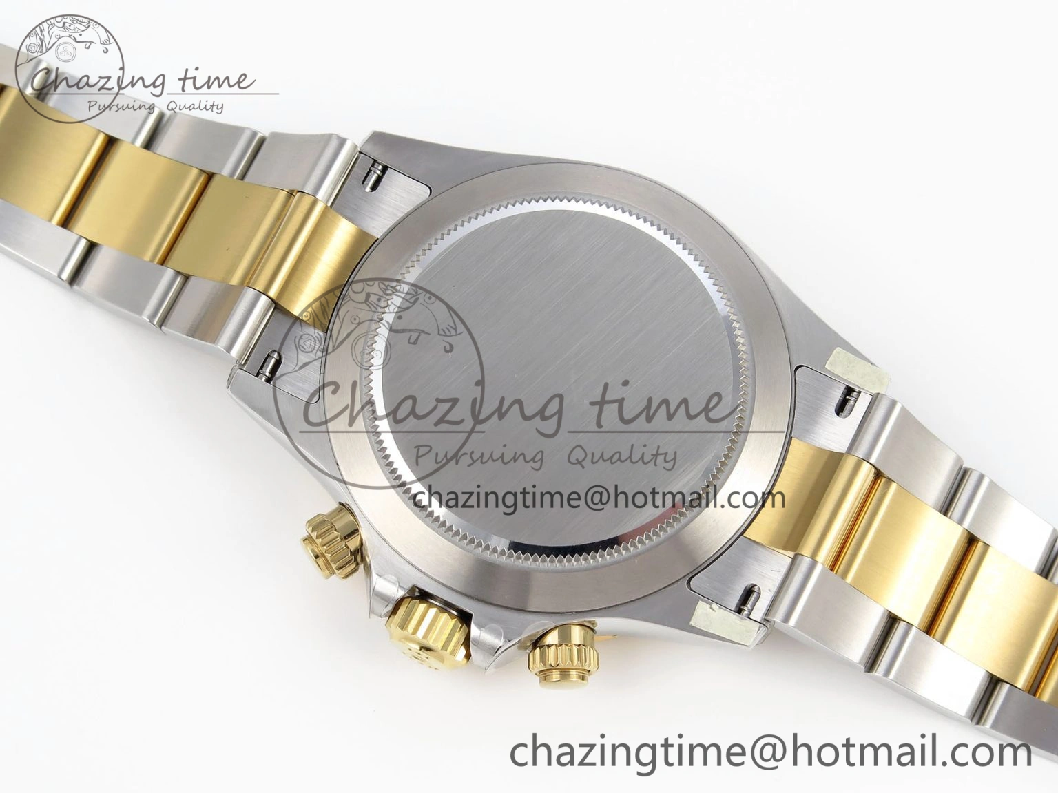 Daytona 116503 Clean 1:1 Best Edition White Dial Arabic Markers on SS YG Bracelet SA4130 V2