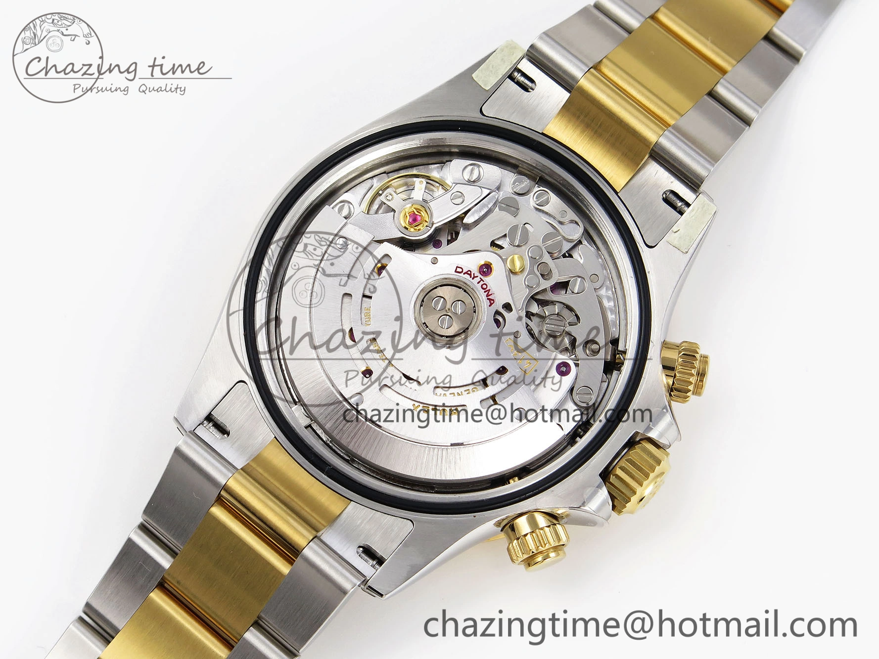 Daytona 116503 Clean 1:1 Best Edition White Dial Arabic Markers on SS YG Bracelet SA4130 V2