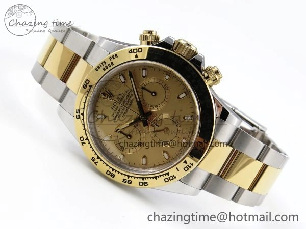 Daytona 116503 Clean 1:1 Best Edition YG Dial on SS YG Bracelet SA4130 V2