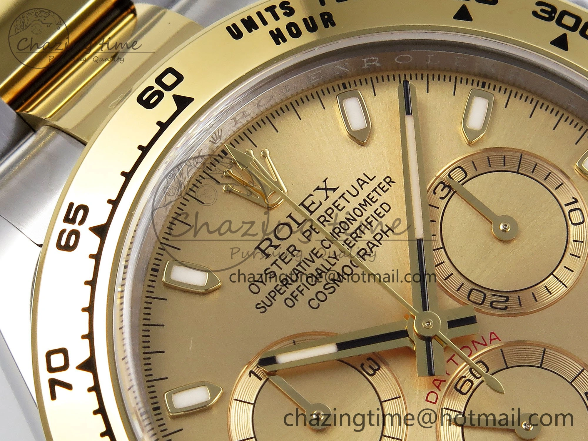Daytona 116503 Clean 1:1 Best Edition YG Dial on SS YG Bracelet SA4130 V2