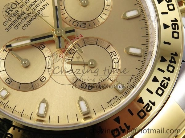 Daytona 116503 Clean 1:1 Best Edition YG Dial on SS YG Bracelet SA4130 V2