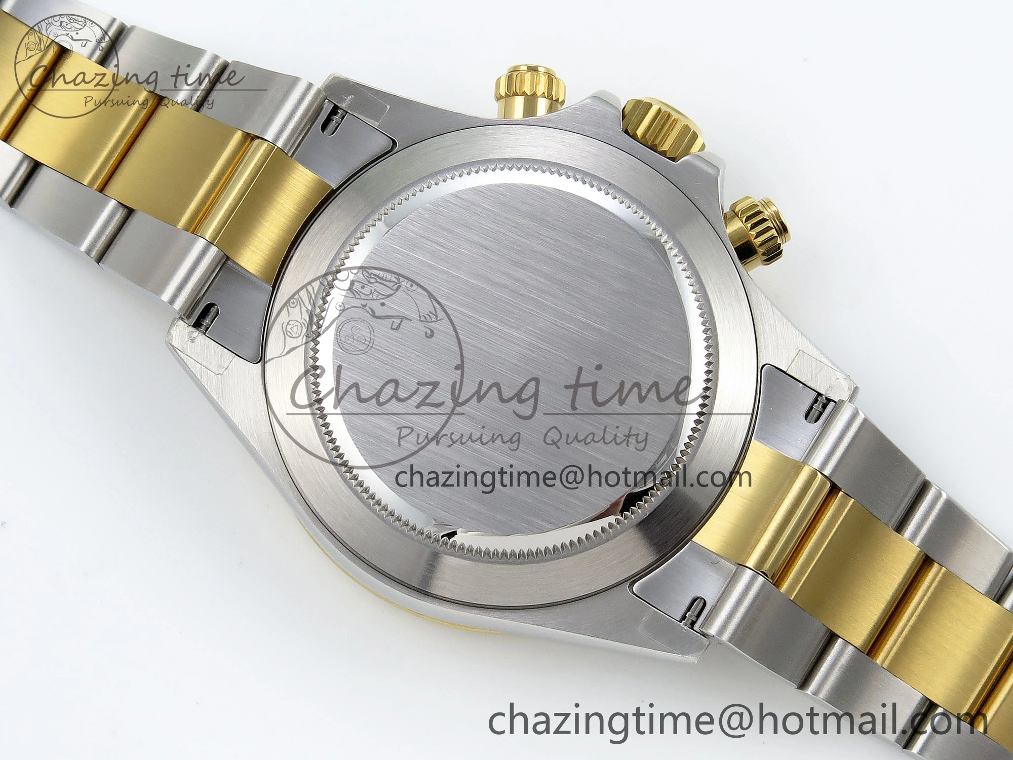 Daytona 116503 QF 1:1 Best Edition Black Dial on SS YG Bracelet SH4130 V3 (Gain Weight)