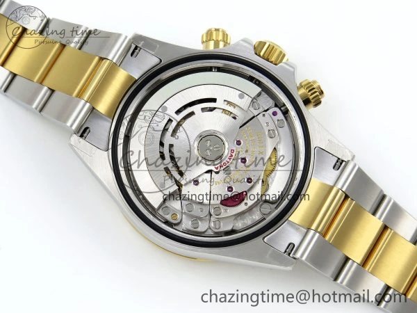 Daytona 116503 QF 1:1 Best Edition Black Dial on SS YG Bracelet SH4130 V3 (Gain Weight)