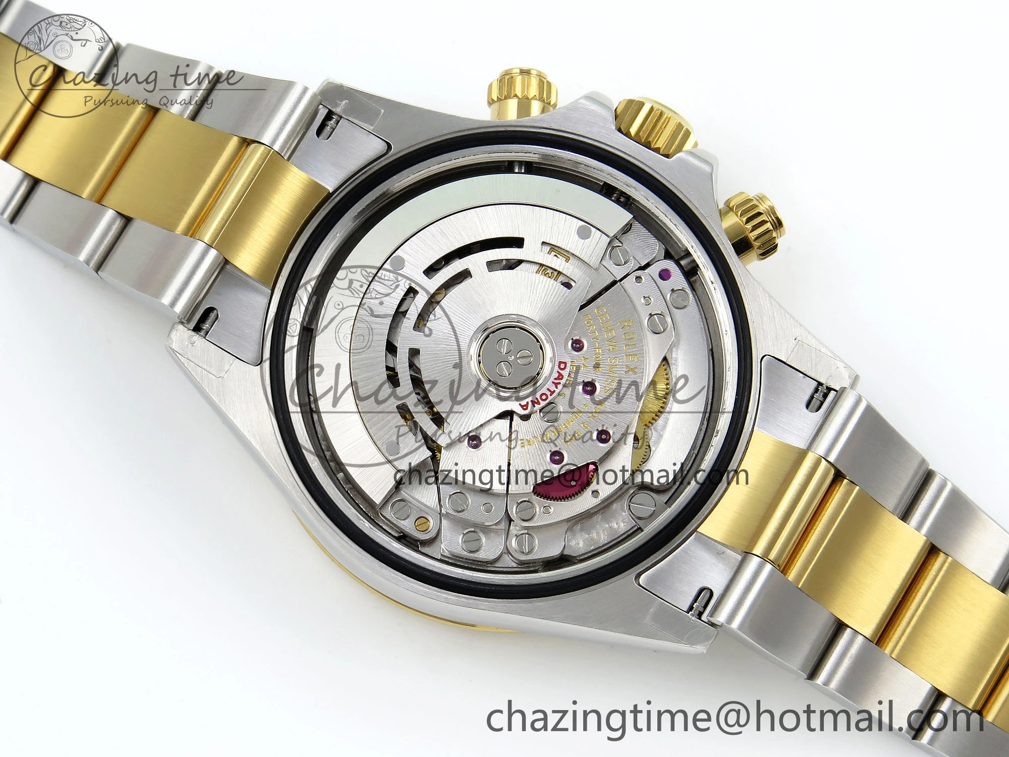 Daytona 116503 QF 1:1 Best Edition Black Dial on SS YG Bracelet SH4130 V3 (Gain Weight)