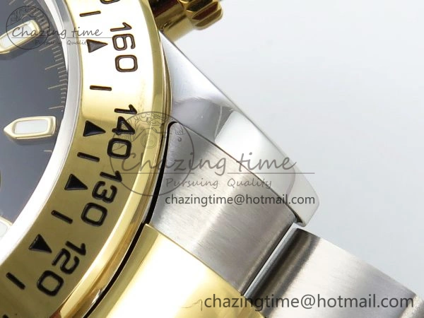 Daytona 116503 QF 1:1 Best Edition Black Dial on SS YG Bracelet SH4130 V3 (Gain Weight)