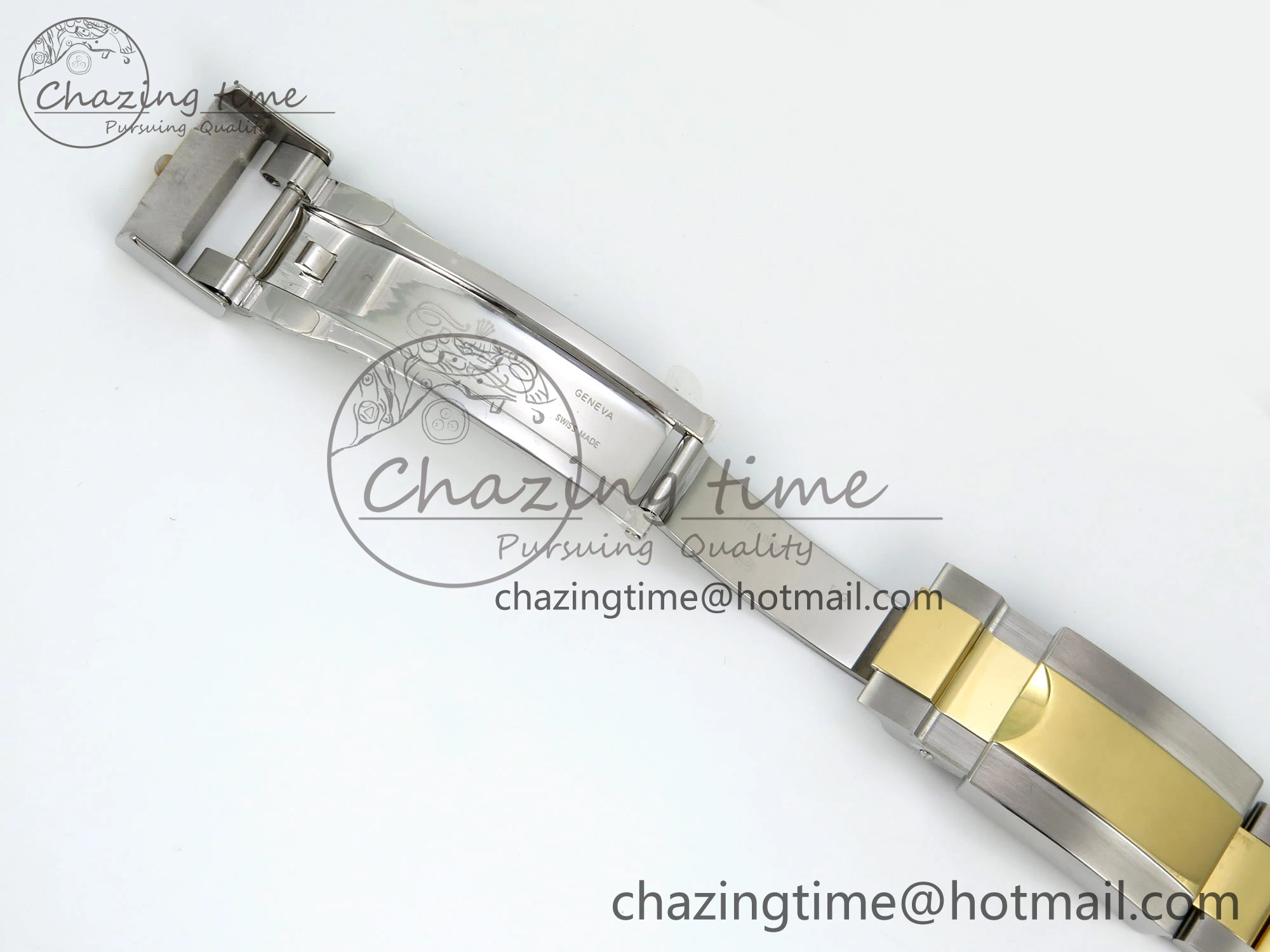 Daytona 116503 QF 1:1 Best Edition White Dial on SS YG Bracelet SH4130 V3 (Gain Weight)